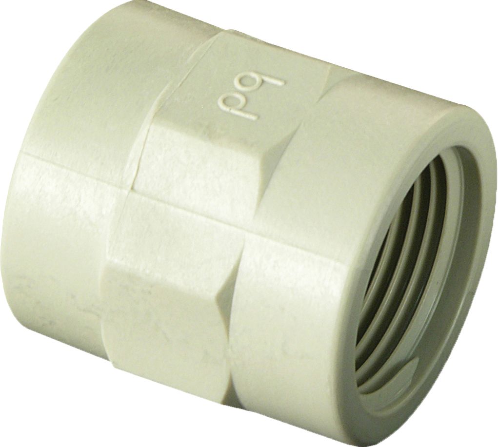 Socket white 3/8″