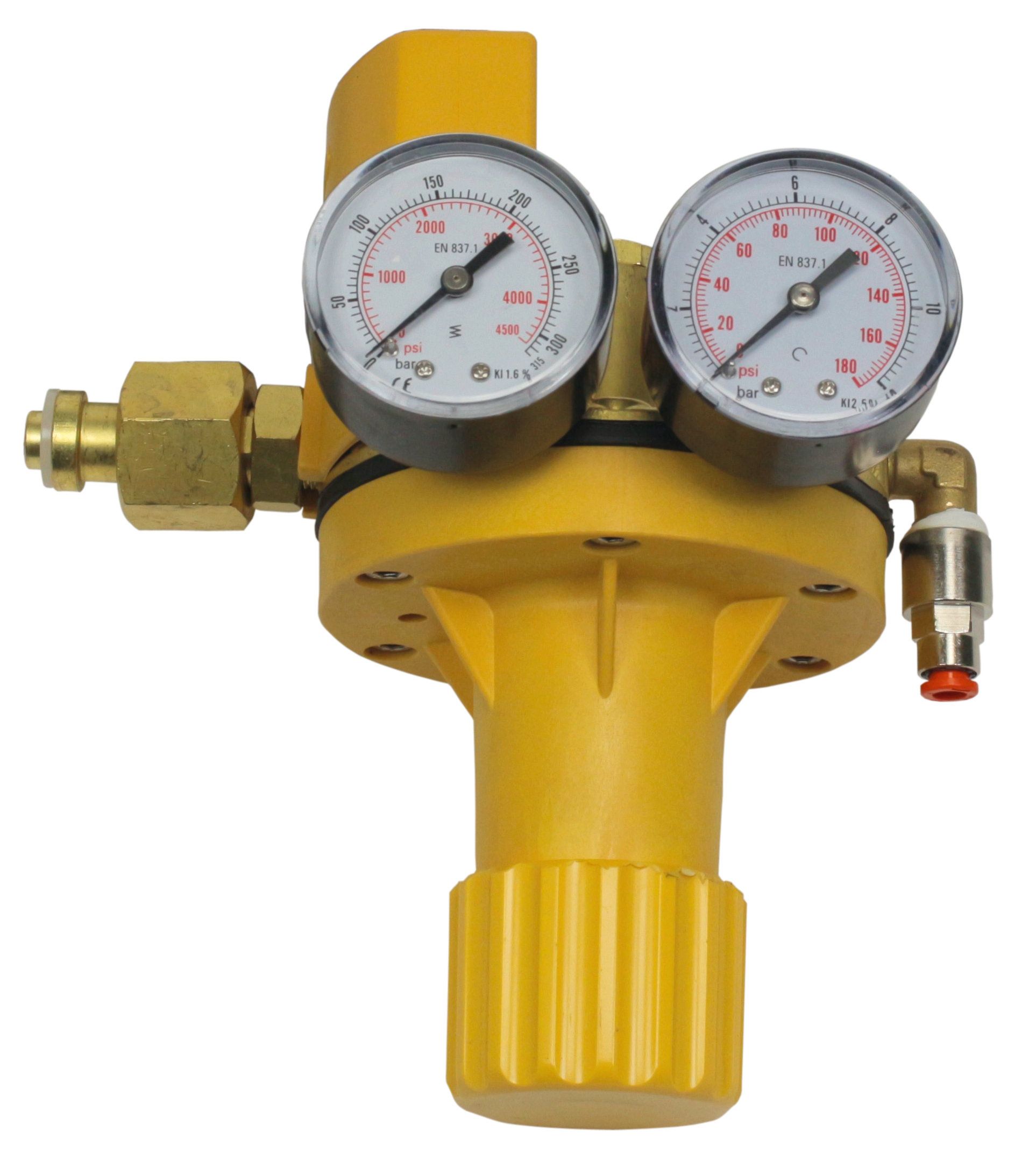Carbonator Gas regulator with heater 230V 50Hz inderst