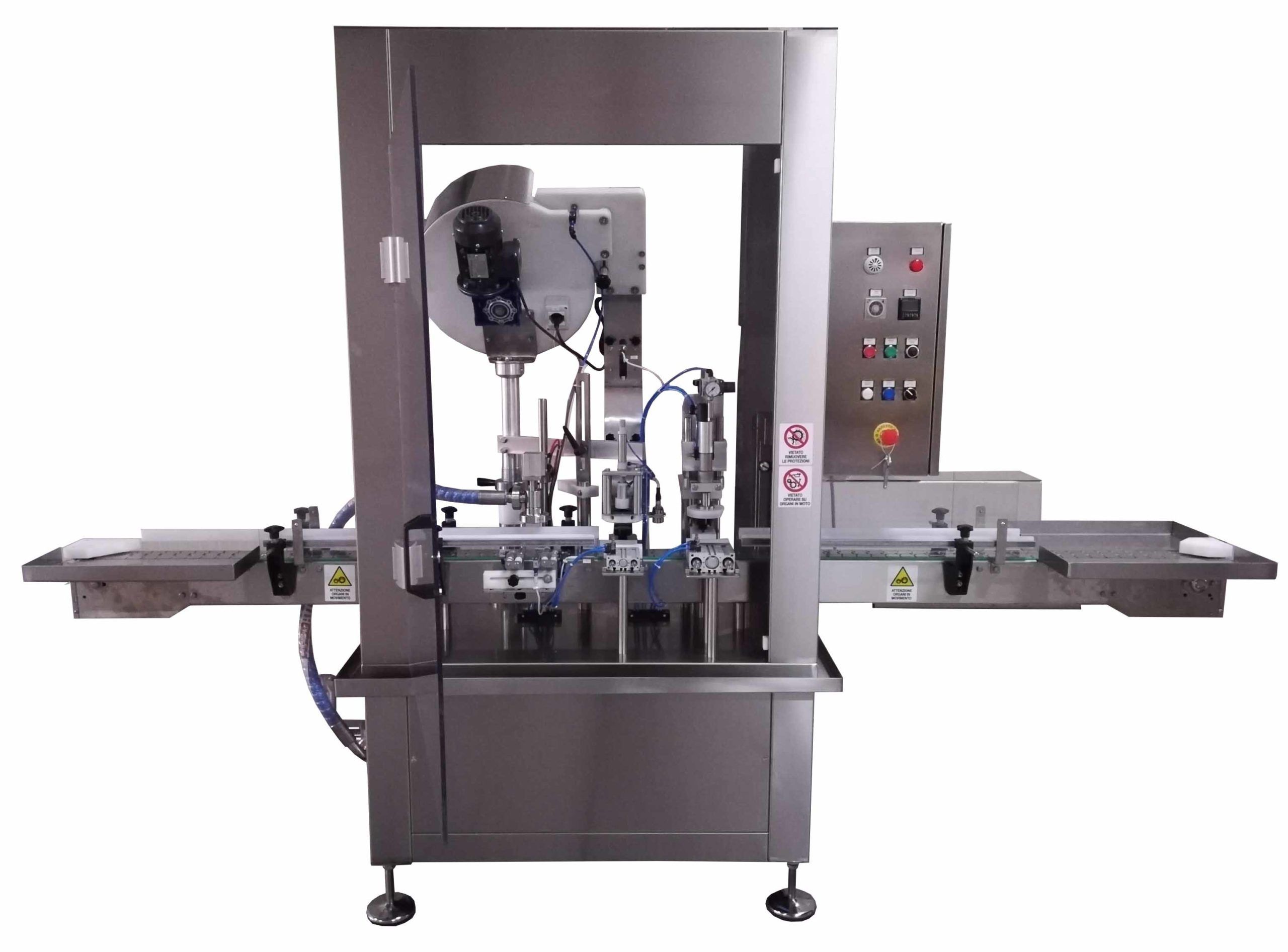 Twist off capper for up to 600cph pneumatic