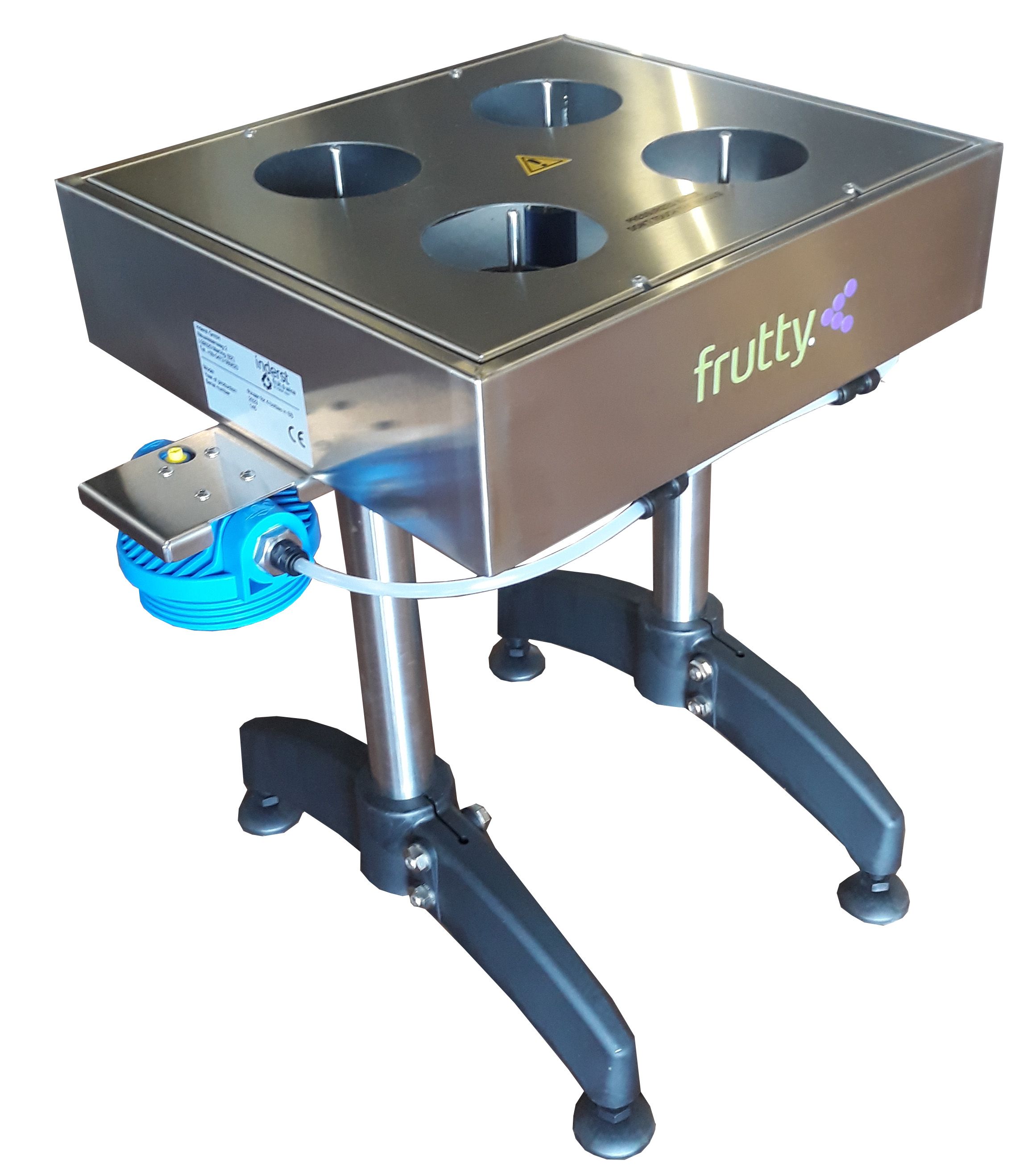 Rinser for 4 bottles in SS standard & TO43