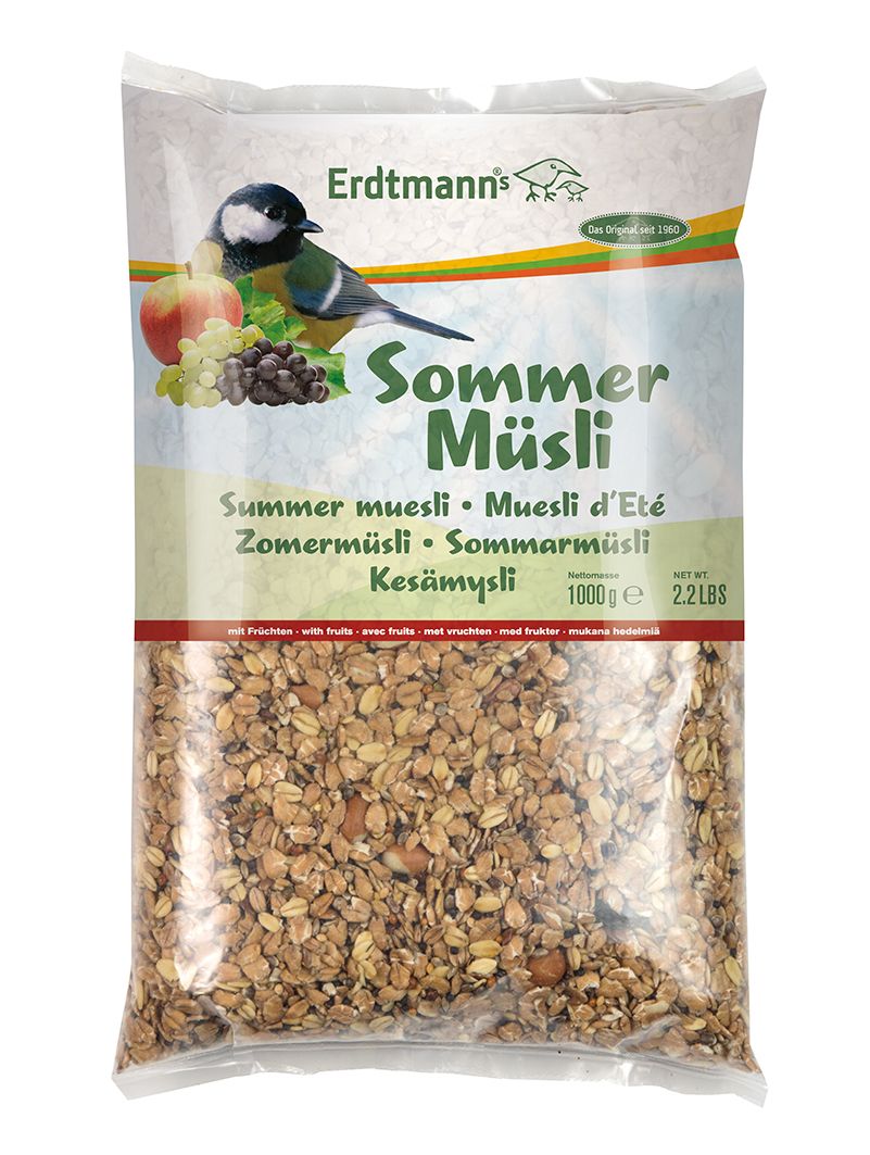 Vogel Sommermüsli 1kg 8/Ka – 031600