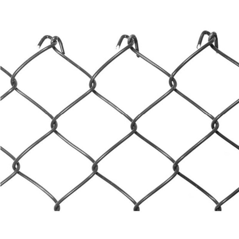 Zaun Maschendraht anth. 125cm 2,8/2,2mm 52×52 25m