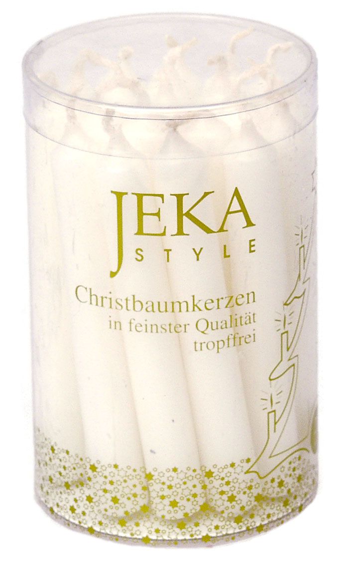 Candele per albero di Natale Ø13 x H97 bianco 20pz