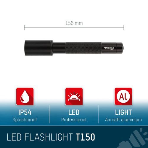 Torch LED Future T150 battery-powered 150lm - inderst