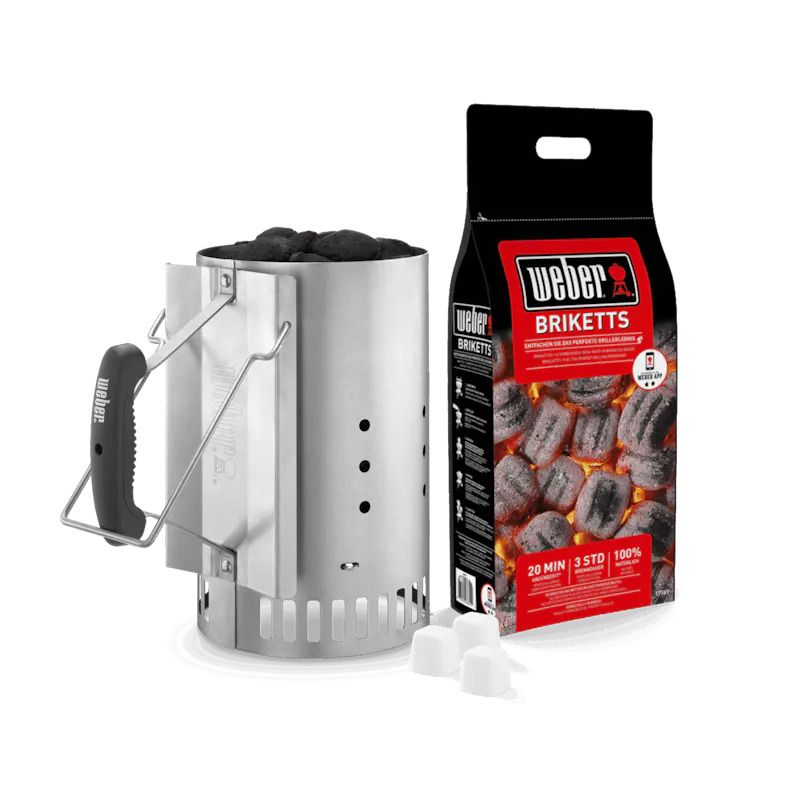 Weber Anzündset+2kg Briketts