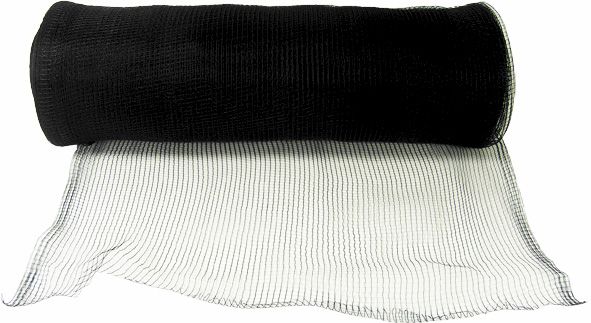 Supernet 1,25x500m black strong birds/hail