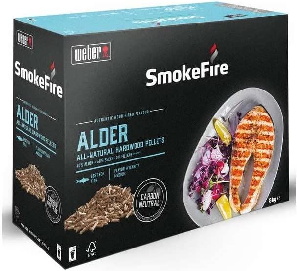 Pellet di legno ontano FSC 8kg