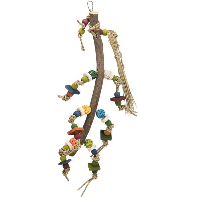 Vogel Spiel Holz Natur 65cm TX58981