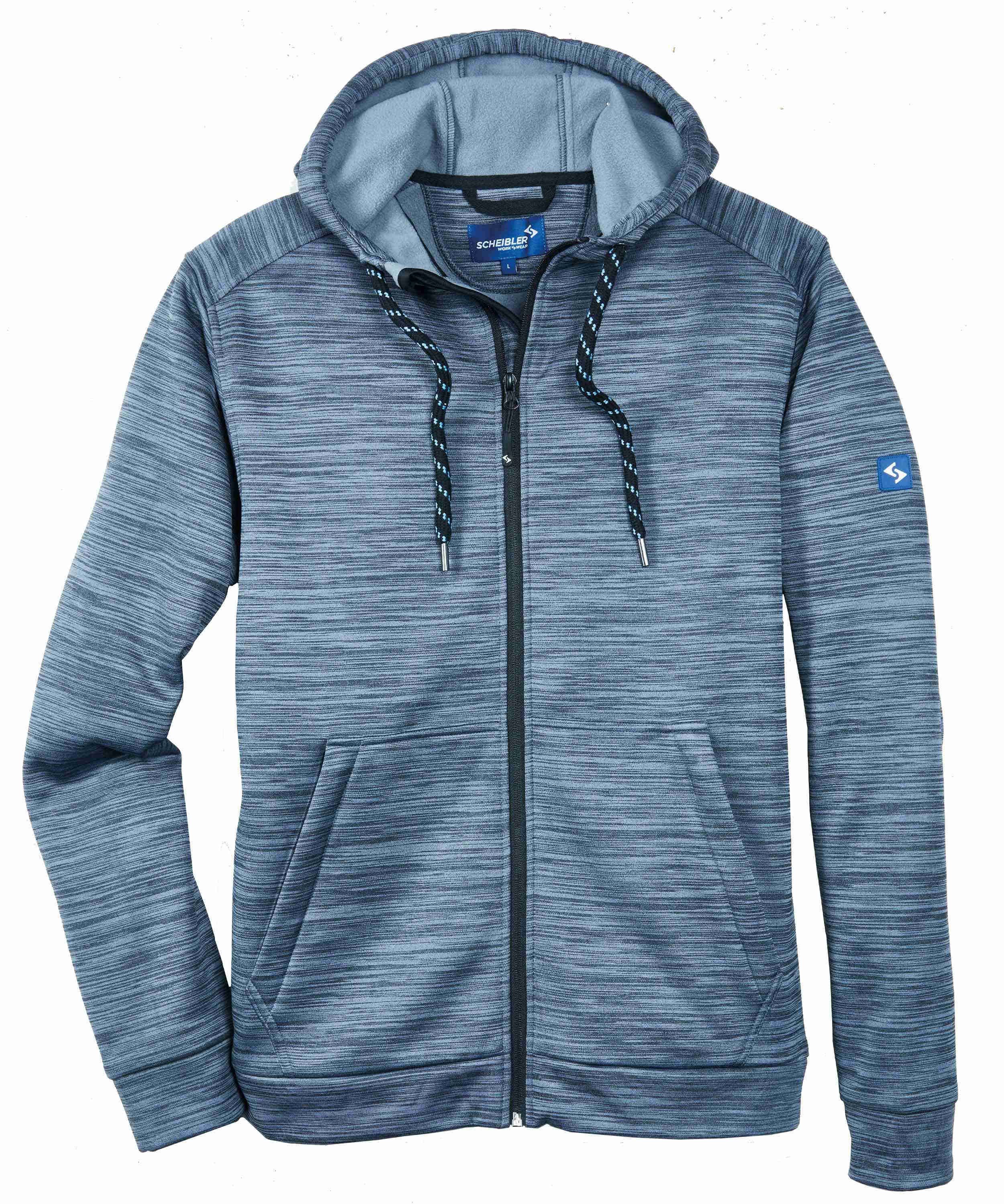 SB Giacca maglia/pile 8719 grigio/nero S