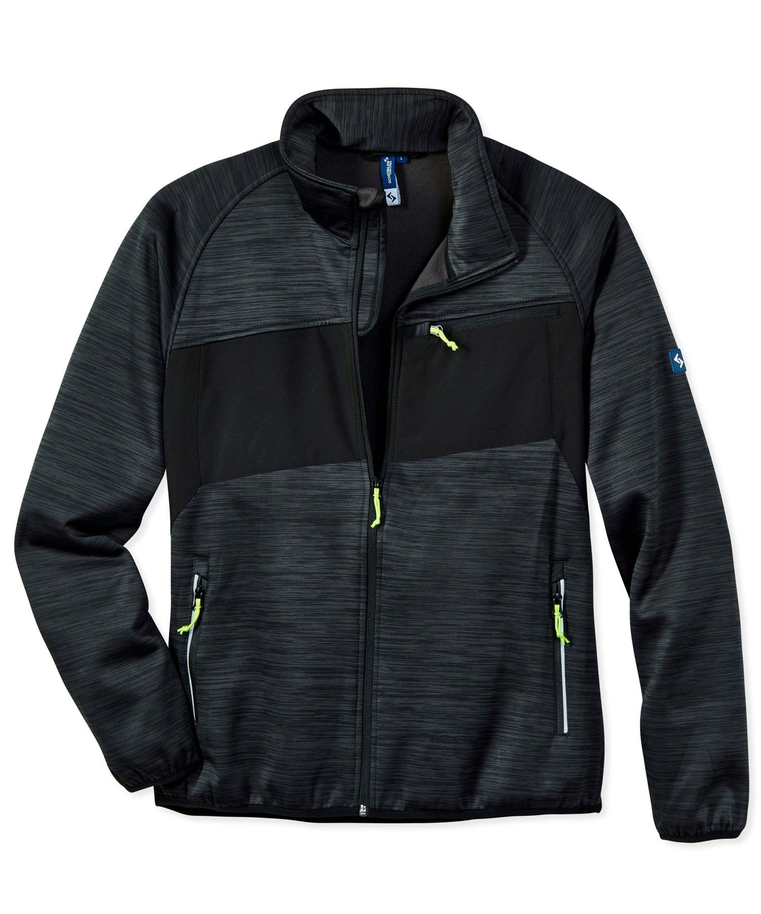 Jacket with Softshell 8498 anthracite/black S