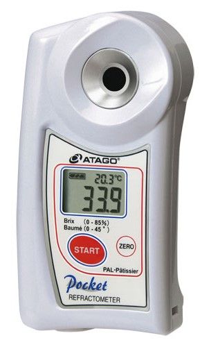 Refractometer ATAGO® digital PAL 0.0-85% Brix Pâtissier