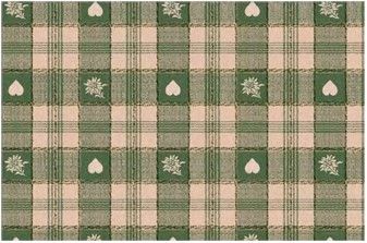 Tovaglia PVC 140 Tirolo verde