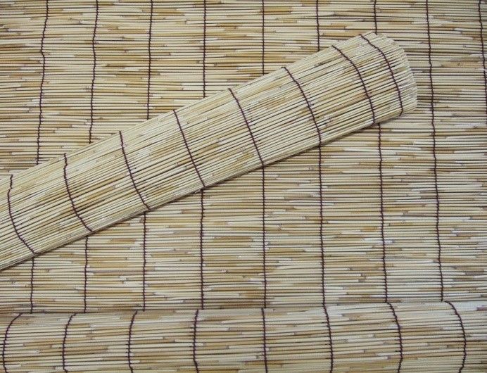 Bamboo mat nylon H100x200cm