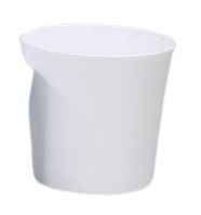 Flower pot ceramic white Ø25cm H22,5cm