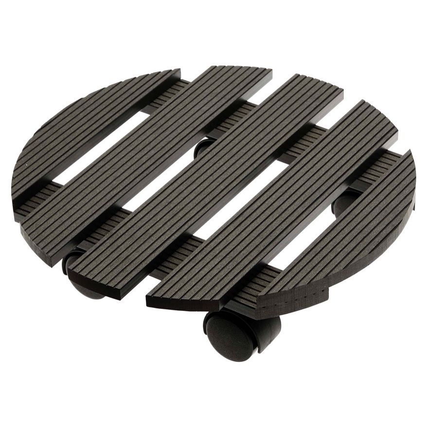 Trolley rotondo legno Ø30cm (60kg) – 5144