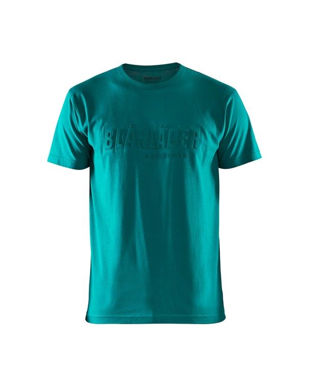 T-Shirt 3D 3531 Bläkläder blue teal S