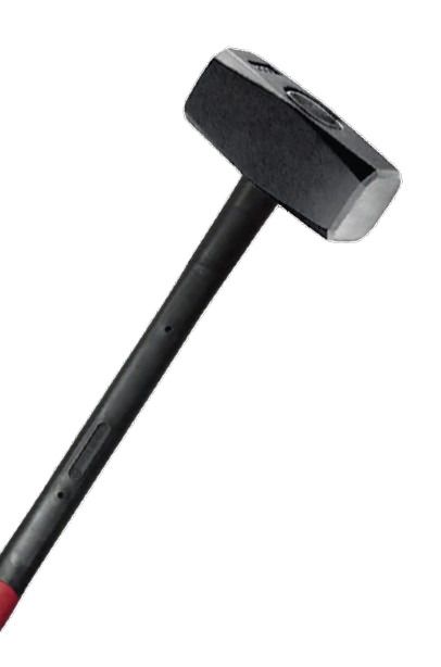 Mallet hardened steel with fiber handle 4kg