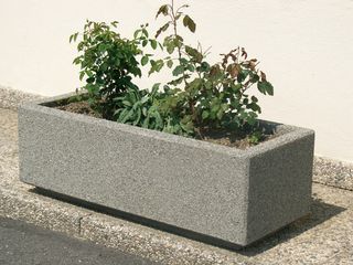 Concrete Pot 80x40x40cm „Verbena“ CLS blasted