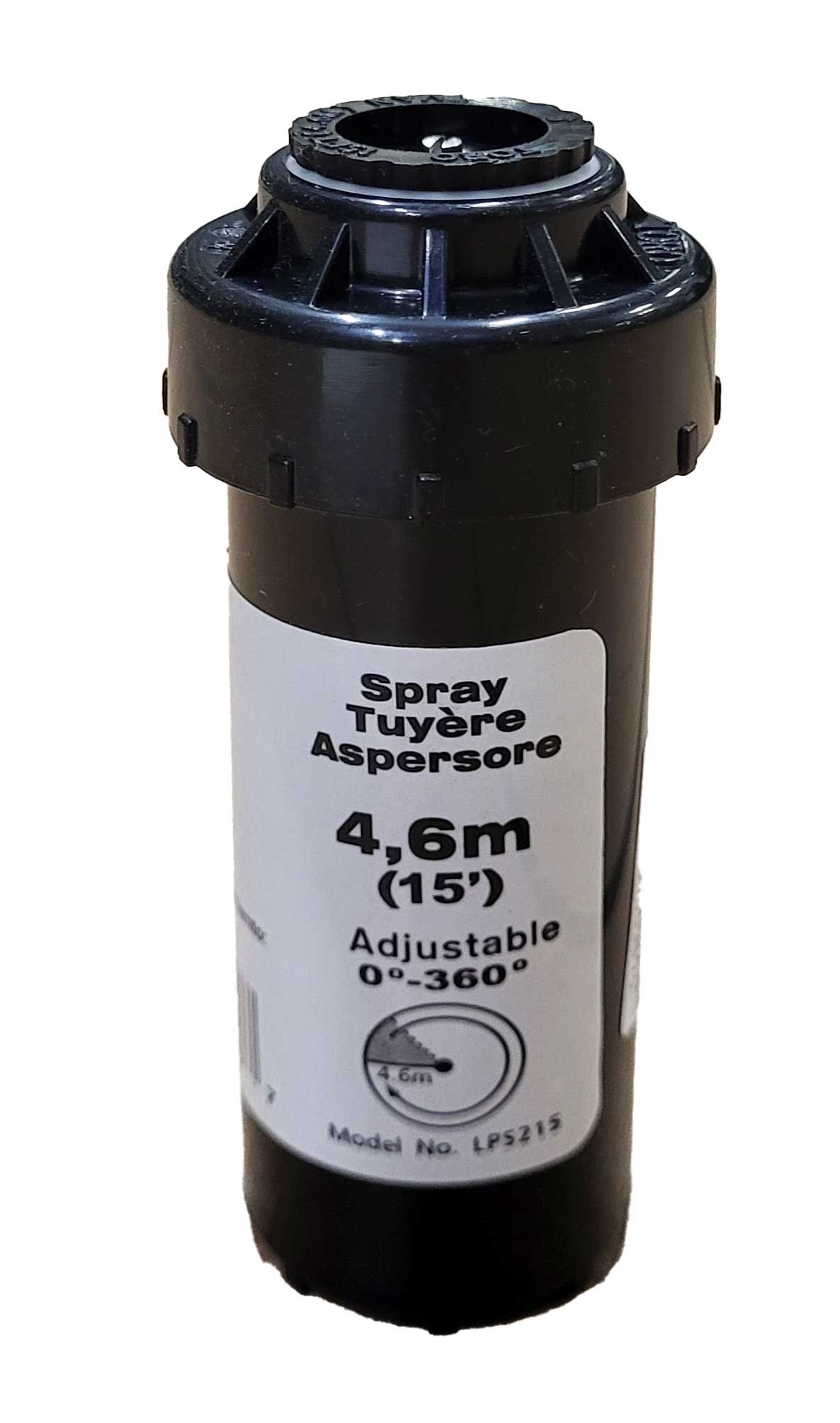 TORO POP-UP STA CPL 5CM 4,5M NERO LPS215