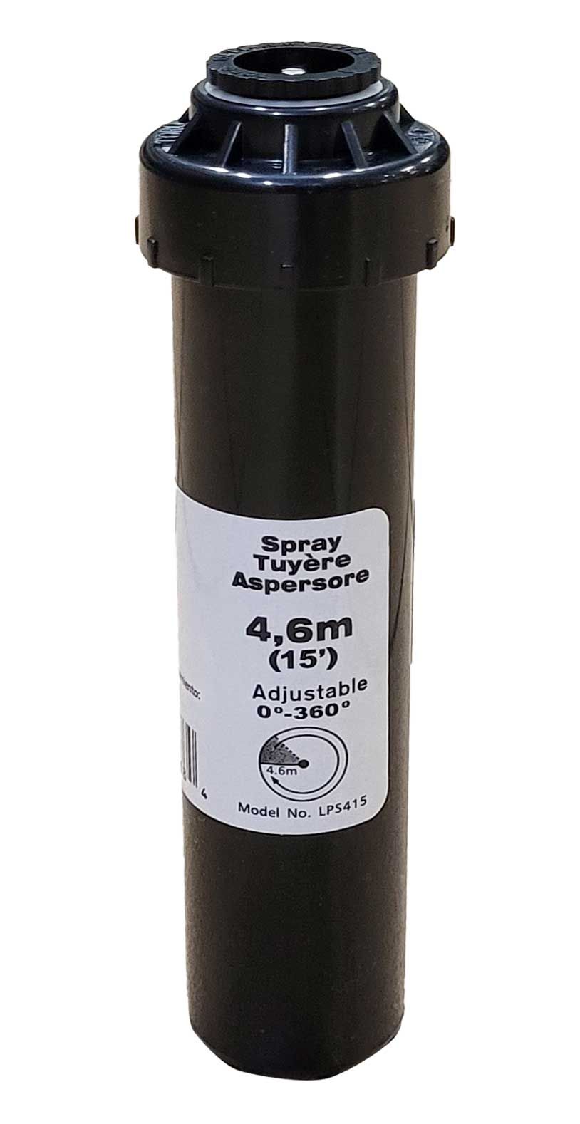 TORO POP-UP STA CPL 10cm 4,5m black LPS415