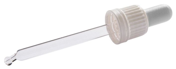 Tropfflasche-Glaspipette 30ml 100/Ka
