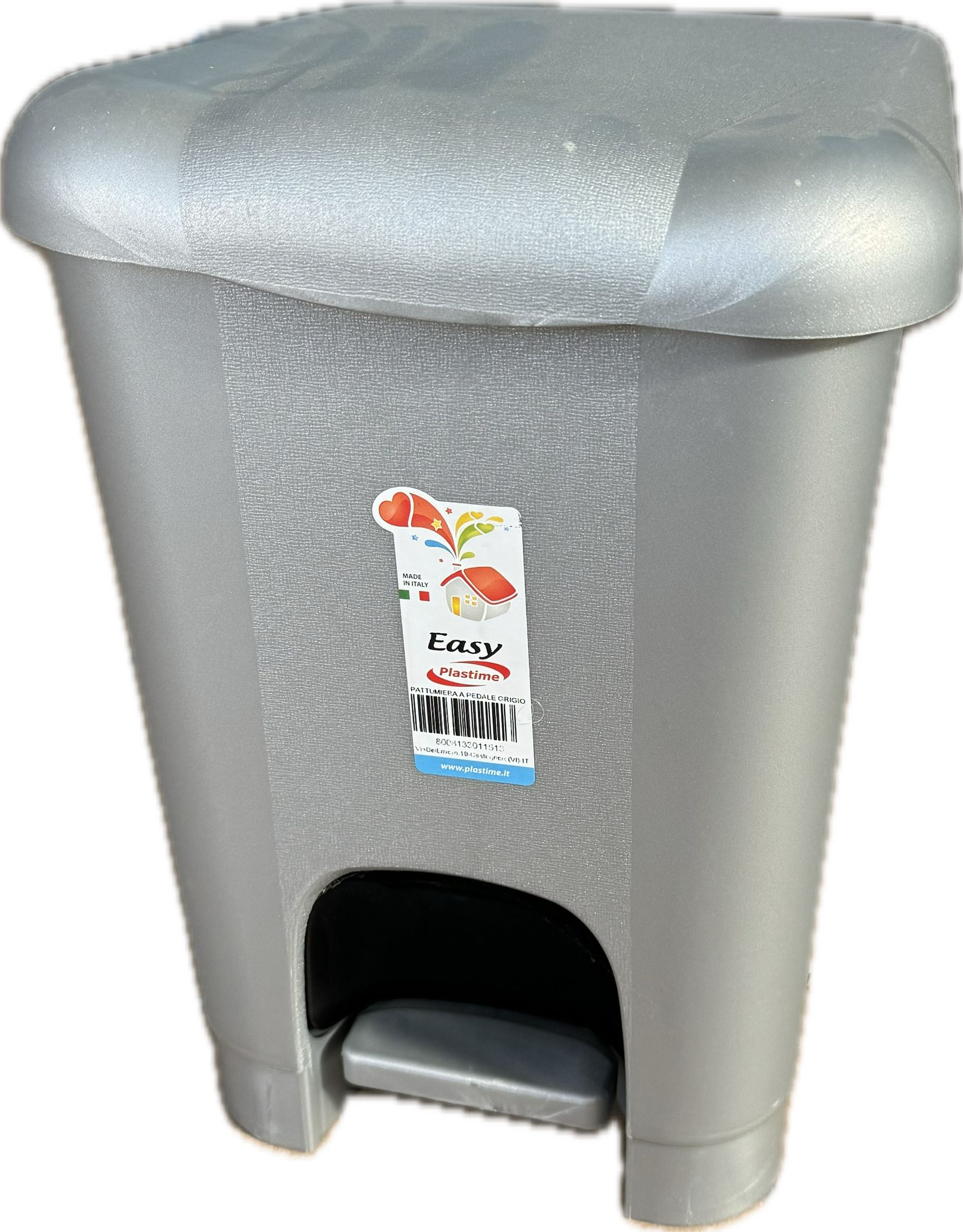 Treteimer Easy 20lt grau