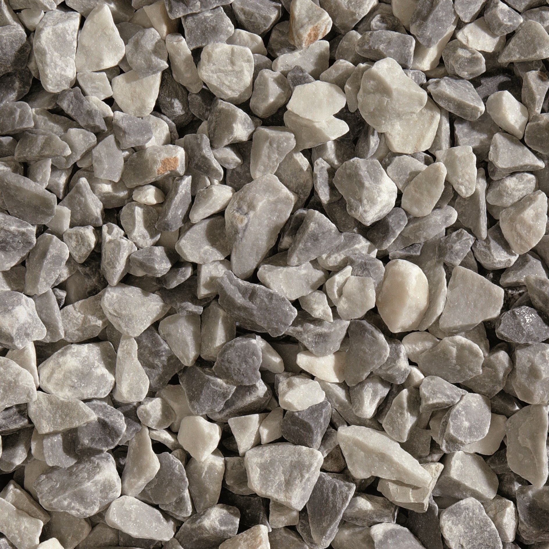 Decorative stones broken „Ice Blue“ Marble 22/30 20kg/bag