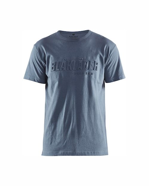 T-Shirt 3D 3531 Bläkläder blu limited S