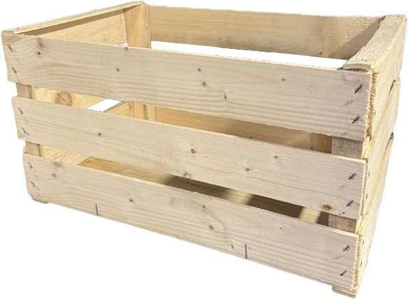 Holzkiste Fichte 30x50x27,5cm
