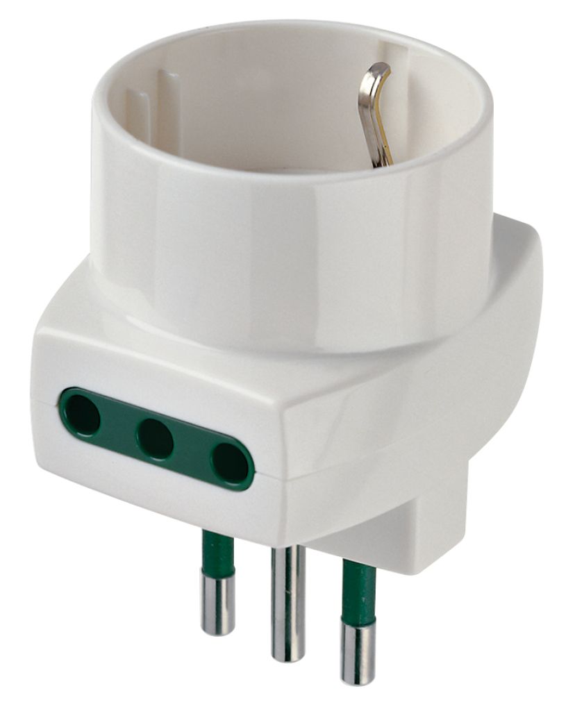 Distribution plug Schuko 2P+E 10A Vimar