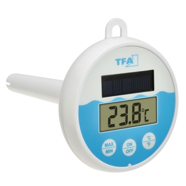 Schwimmbad Thermometer dig. solar – 30.1041/neu30.1068.02
