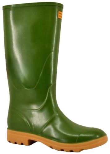 Stivale ginocchio gomma verde 44