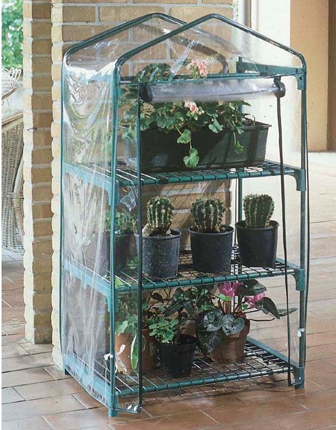 Serra balcone „Azalea“ 3-ripiani 70x50xA125cm – 2492