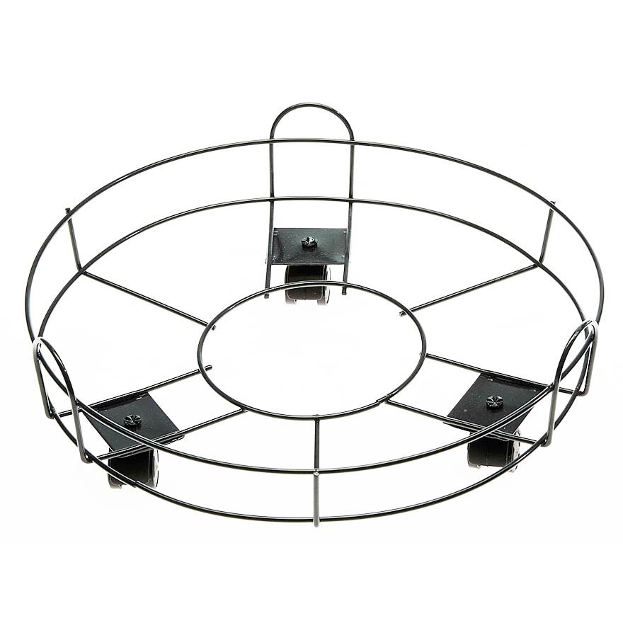 Rolluntersetzer mit Rand Metall Ø30cm – 5155