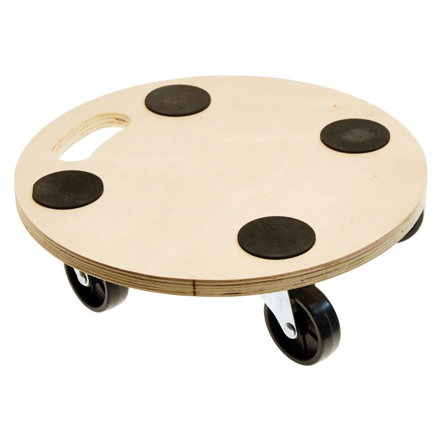 Trolley rotondo in legno Ø38cm – 5146