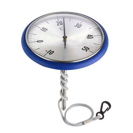 Swimming pool thermometer analogue Inox Ø110x140mm – 40.2005