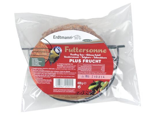 Bird Feeding sun plus fruit with dispenser 12/ca
