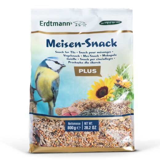 Vogel Meisen-Snack PLUS 800gr Standbeutel 8/Ka