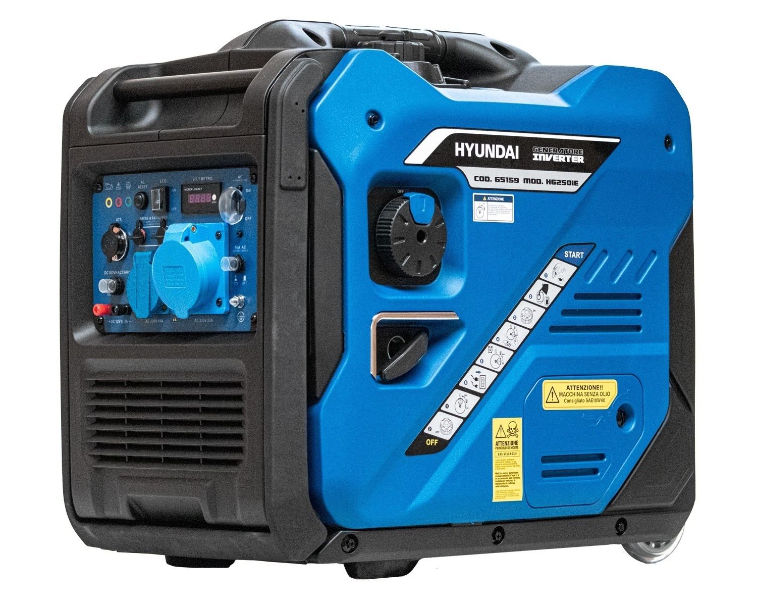 Generator Inverter Hyundai 5kW 69dB