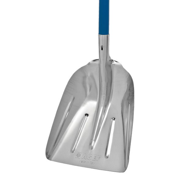 Pala da neve alluminio + manico blu – 205E