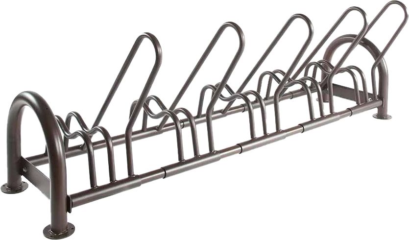 Portabici zn-vern.ant. 5posti 5cm attac.lucchetto