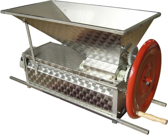 Pigiadiraspatrice a mano completamente inox