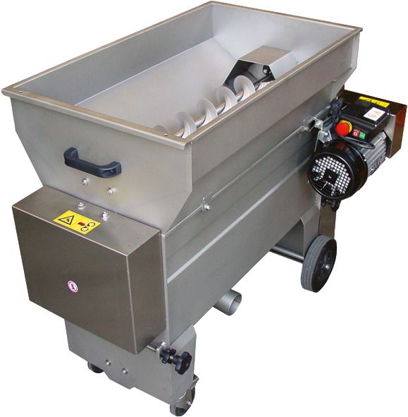 Abbeermaschine K301 mit Quetsche 3t/h 230V