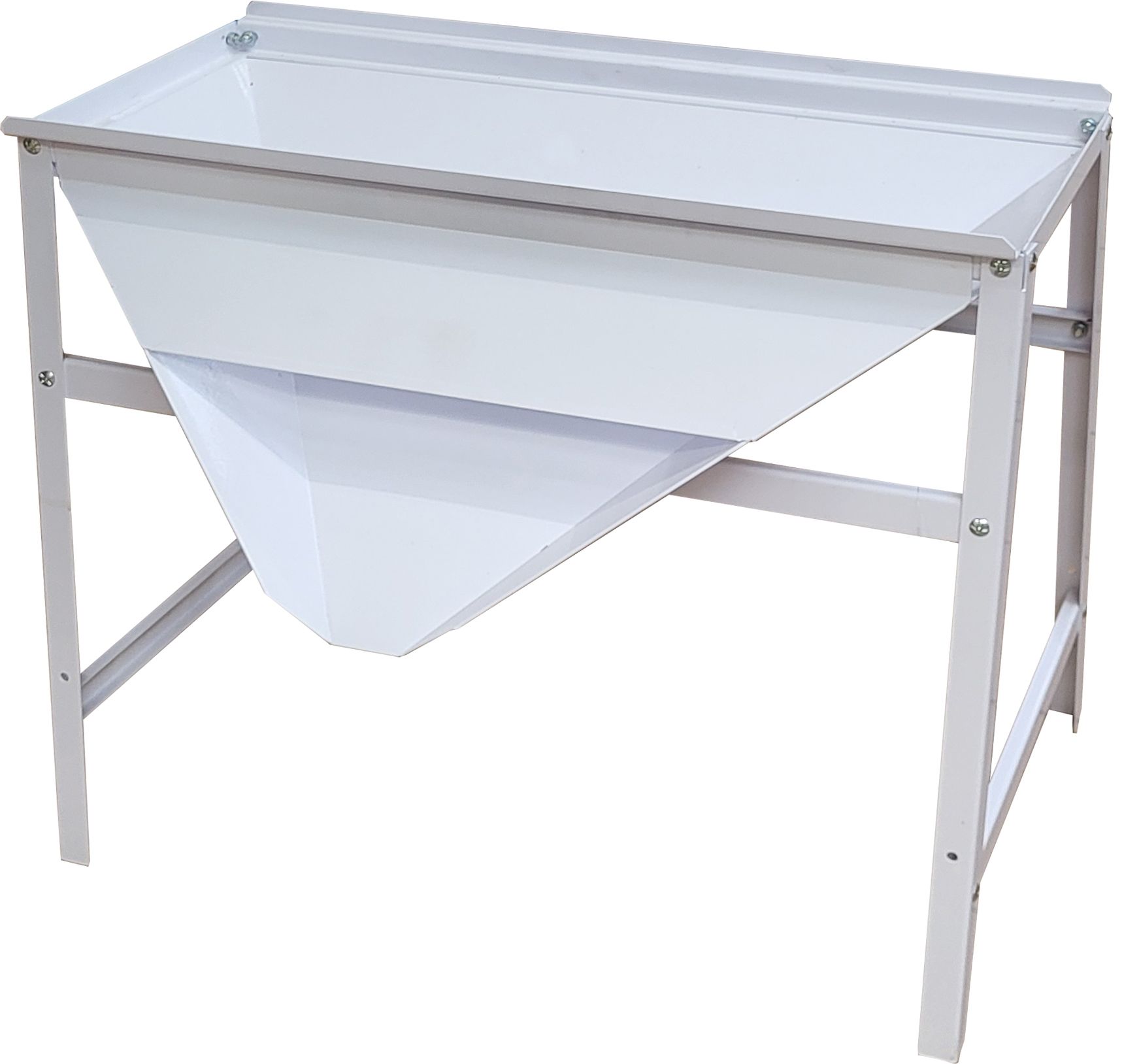 Painted stand for crusher/destemmer