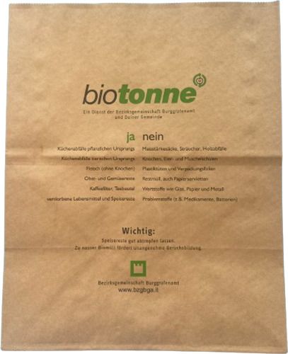 Waste bag organic waste 7lt