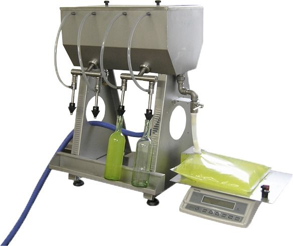 Abfüller Juicy 4 Hähne 480lt/h mit BIB Option