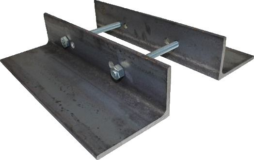 Anti-Sinking Plate black 6mm + holes
