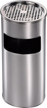 Posacenere acciaio inox Ø24 H59cm