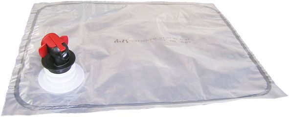 Bag in Box Bag 5lt tap laterally
