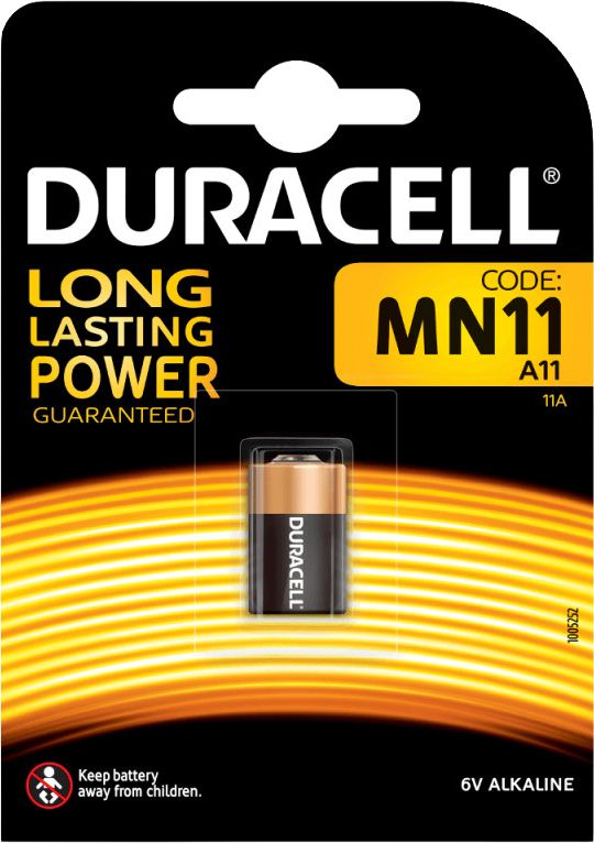 Batterie alkalisch Duracell MN11 11A 6V
